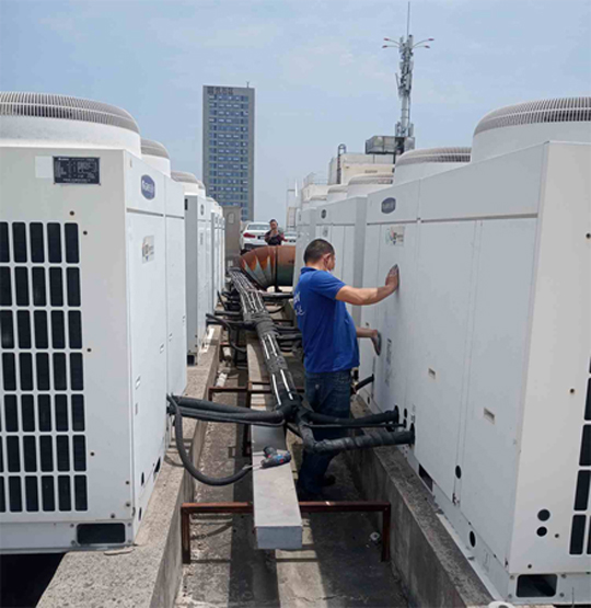 梅州市中央空调制热和不制冷系统维修方法